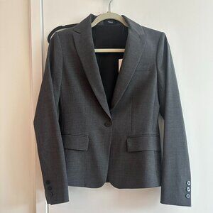 NWT Theory Gabe B3 Grey Blazer